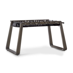 Italian light luxury table football luxury crystal glass football machine modern simple indoor club entertainment furniture