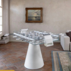Tempered glass table Football machine 2024 new eight-bar standard adult board game home party game room
