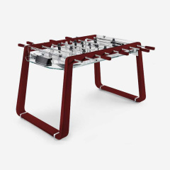 Italian light luxury table football luxury crystal glass football machine modern simple indoor club entertainment furniture