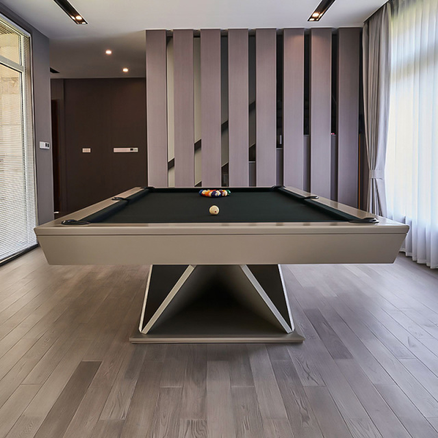 Pool table Standard household indoor American black 80% table tennis table 2 in 1 billiards case recreation room
