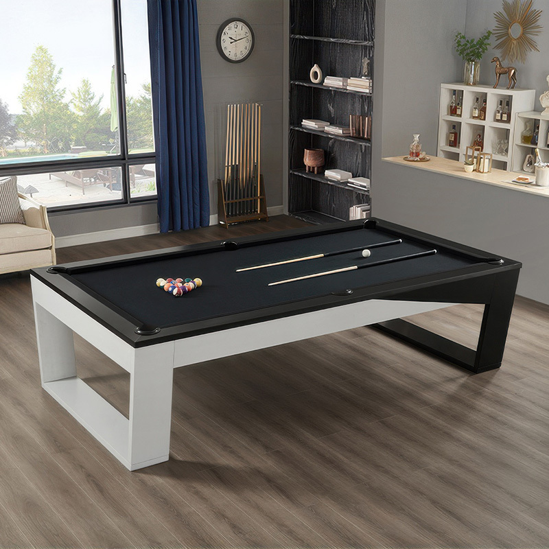 Standard billiard table Chinese black eight billiard table table table table three in one adult entertainment designer American high-end villa table three