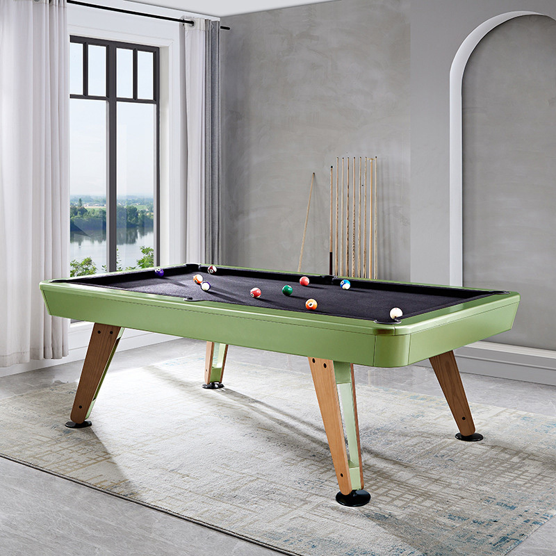 Standard billiard table Chinese black eight billiard table table table table three in one adult entertainment designer American high-end villa table three