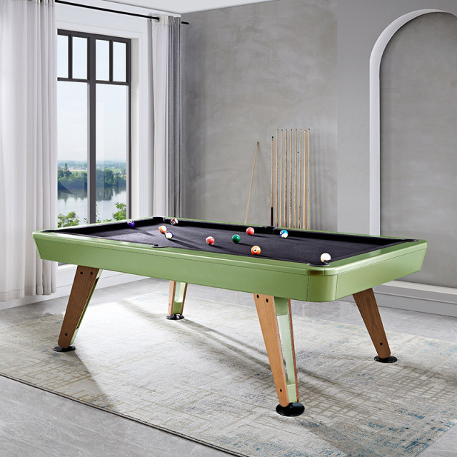 Standard billiard table Chinese black eight billiard table table table table three in one adult entertainment designer American high-end villa table three