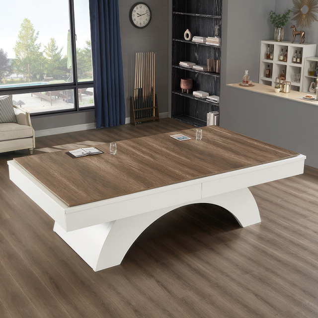 Standard billiard table Chinese black eight billiard table table table table three in one adult entertainment designer American high-end villa table three
