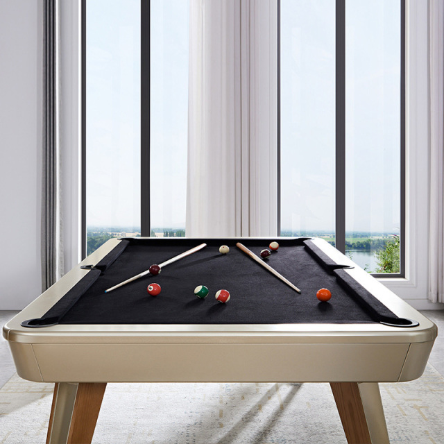 Standard billiard table Chinese black eight billiard table table table table three in one adult entertainment designer American high-end villa table three