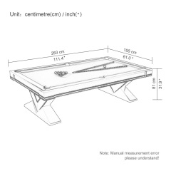 Standard billiard table Chinese black eight billiard table table table table three in one adult entertainment designer American high-end villa table three