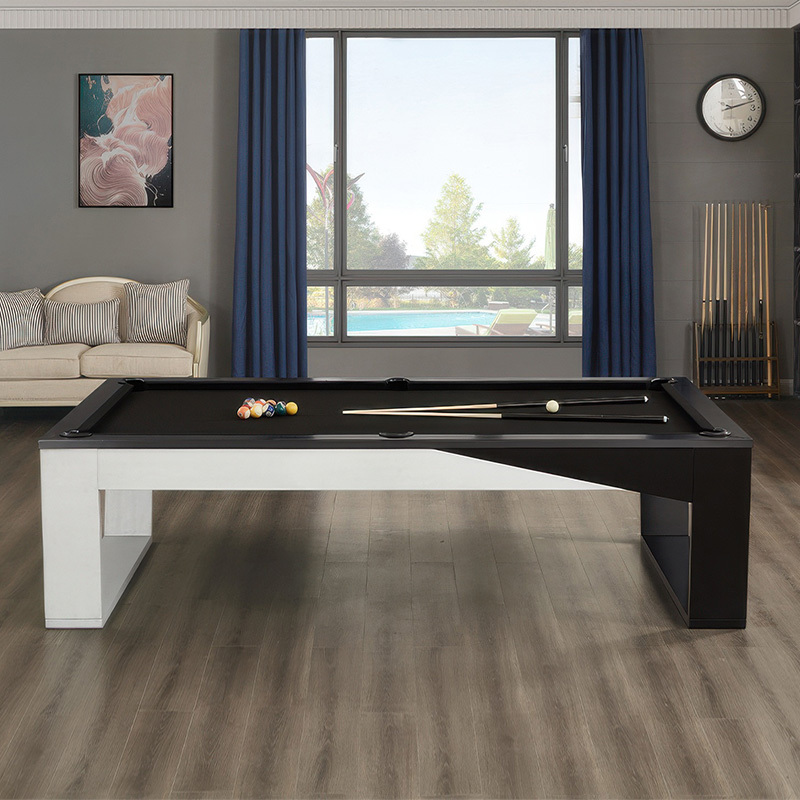 Standard billiard table Chinese black eight billiard table table table table three in one adult entertainment designer American high-end villa table three