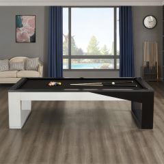 Standard billiard table Chinese black eight billiard table table table table three in one adult entertainment designer American high-end villa table three