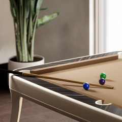 Indoor billiard table Standard fancy nine-ball table High-end club billiard table table 2-in-1 conference table