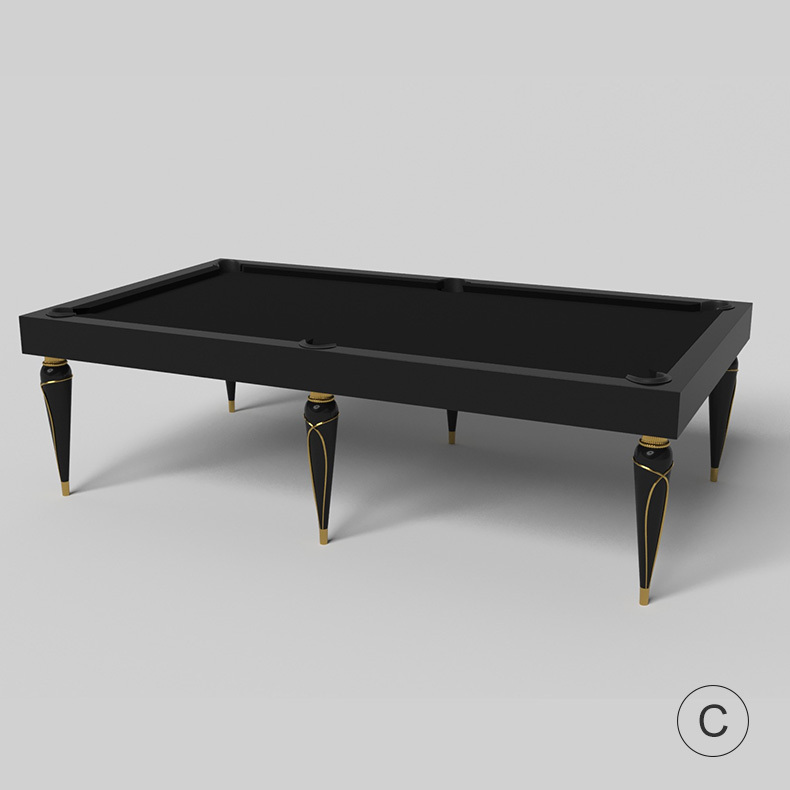 Snooker billiard table Standard 8 '9' adult high-end villa home club commercial black eight billiard American
