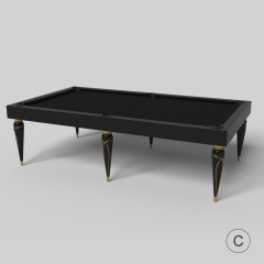 Snooker billiard table Standard 8 '9' adult high-end villa home club commercial black eight billiard American