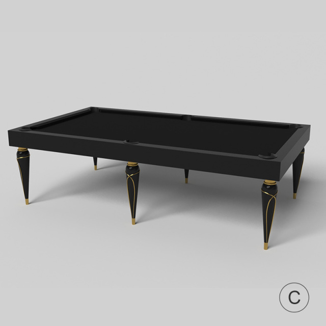 Snooker billiard table Standard 8 '9' adult high-end villa home club commercial black eight billiard American