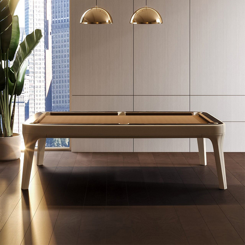 Indoor billiard table Standard fancy nine-ball table High-end club billiard table table 2-in-1 conference table