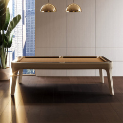 Indoor billiard table Standard fancy nine-ball table High-end club billiard table table 2-in-1 conference table