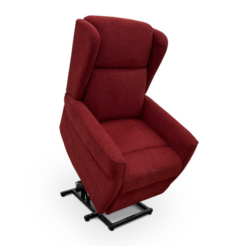 Full fabric comfortable double electric assistance station sofa for the elderly, special assistance station chair for the elderly home small multi-functional remote control sofa recliner