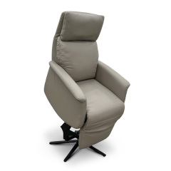 Contact surface cowhide fabric comfortable three silent motors electric assistance station sofa for the elderly, special assistance station chair for the elderly home small multi-functional remote control sofa recliner