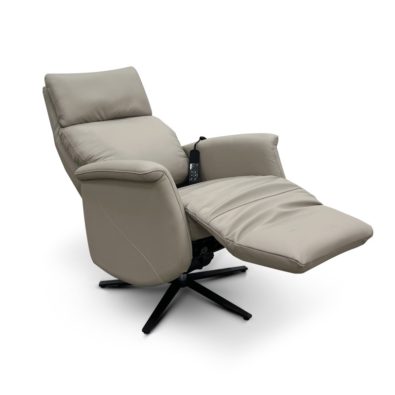 Contact surface cowhide fabric comfortable three silent motors electric assistance station sofa for the elderly, special assistance station chair for the elderly home small multi-functional remote control sofa recliner