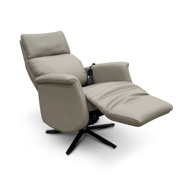 Contact surface cowhide fabric comfortable three silent motors electric assistance station sofa for the elderly, special assistance station chair for the elderly home small multi-functional remote control sofa recliner