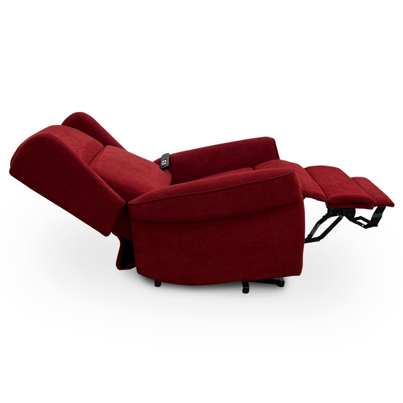 Full fabric comfortable double electric assistance station sofa for the elderly, special assistance station chair for the elderly home small multi-functional remote control sofa recliner