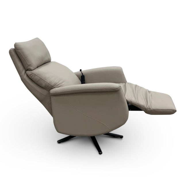 Contact surface cowhide fabric comfortable three silent motors electric assistance station sofa for the elderly, special assistance station chair for the elderly home small multi-functional remote control sofa recliner