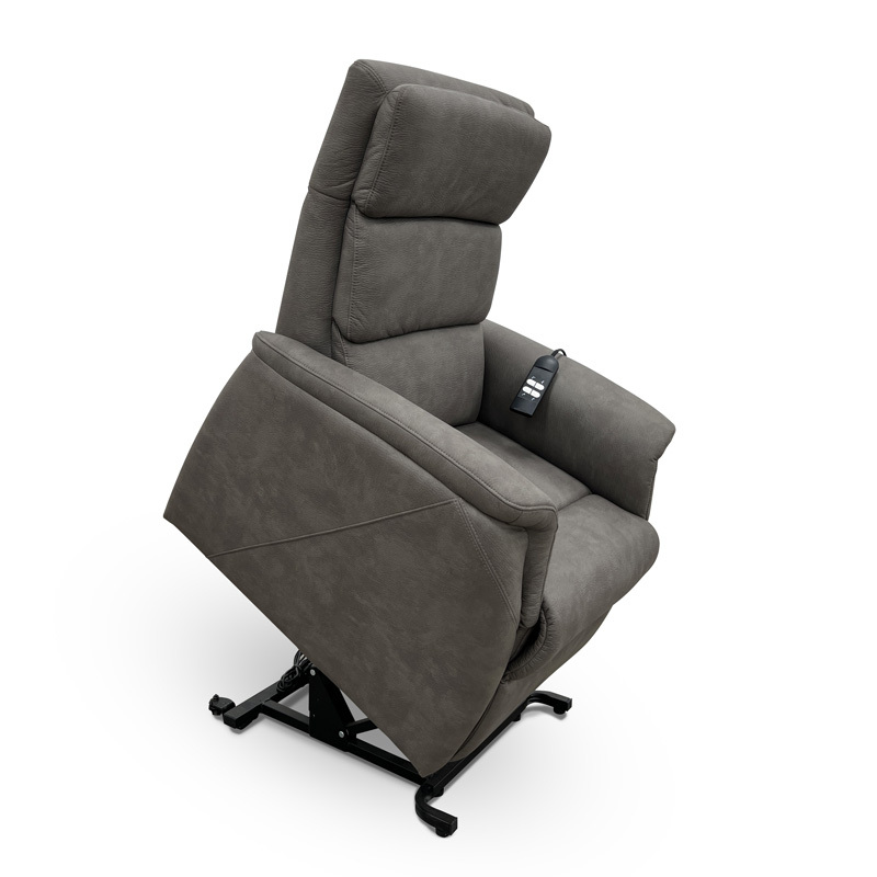 Full fabric comfortable double electric assistance station sofa for the elderly, special assistance station chair for the elderly home small multi-functional remote control sofa recliner