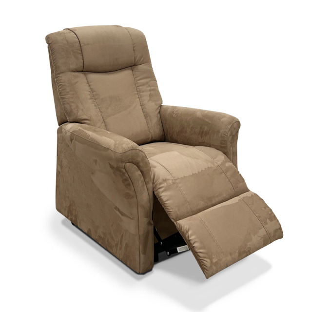 Full fabric comfortable assistance station sofa for the elderly, special assistance station chair for the elderly home small multi-functional remote control sofa recliner