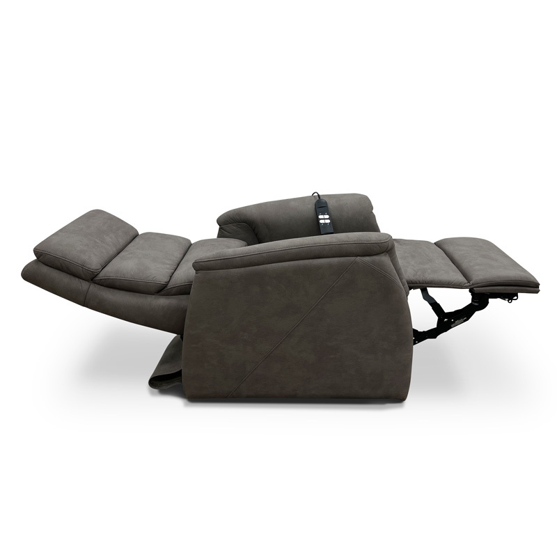 Full fabric comfortable double electric assistance station sofa for the elderly, special assistance station chair for the elderly home small multi-functional remote control sofa recliner