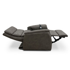 Full fabric comfortable double electric assistance station sofa for the elderly, special assistance station chair for the elderly home small multi-functional remote control sofa recliner