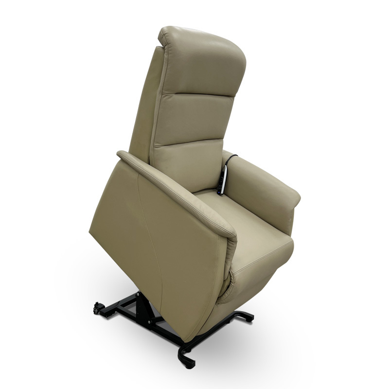 Contact surface cowhide fabric comfortable double silent motors electric assistance station sofa for the elderly, special assistance station chair for the elderly home small multi-functional remote control sofa recliner
