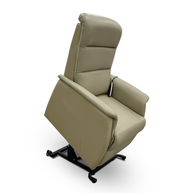 Contact surface cowhide fabric comfortable double silent motors electric assistance station sofa for the elderly, special assistance station chair for the elderly home small multi-functional remote control sofa recliner