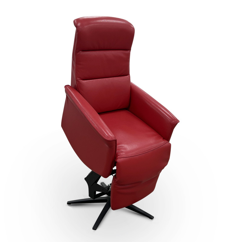 Contact surface cowhide fabric comfortable three silent motors electric assistance station sofa for the elderly, special assistance station chair for the elderly home small multi-functional remote control sofa recliner