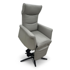 Contact surface cowhide fabric comfortable three silent motors electric assistance station sofa for the elderly, special assistance station chair for the elderly home small multi-functional remote control sofa recliner