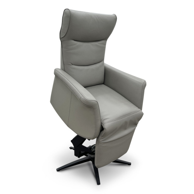 Contact surface cowhide fabric comfortable three silent motors electric assistance station sofa for the elderly, special assistance station chair for the elderly home small multi-functional remote control sofa recliner