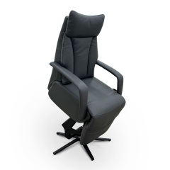 Contact surface cowhide fabric comfortable three silent motors electric assistance station sofa for the elderly, special assistance station chair for the elderly home small multi-functional remote control sofa recliner