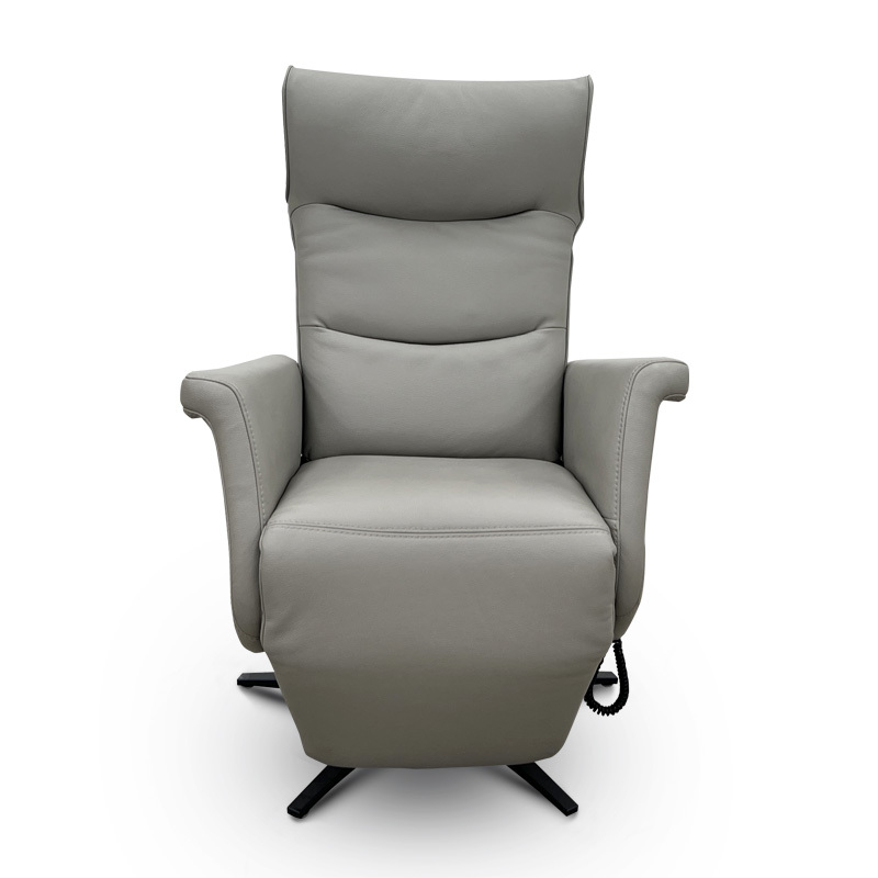 Contact surface cowhide fabric comfortable three silent motors electric assistance station sofa for the elderly, special assistance station chair for the elderly home small multi-functional remote control sofa recliner