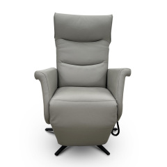 Contact surface cowhide fabric comfortable three silent motors electric assistance station sofa for the elderly, special assistance station chair for the elderly home small multi-functional remote control sofa recliner