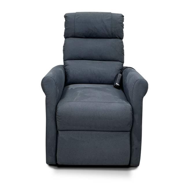 Full fabric comfortable double electric assistance station sofa for the elderly, special assistance station chair for the elderly home small multi-functional remote control sofa recliner