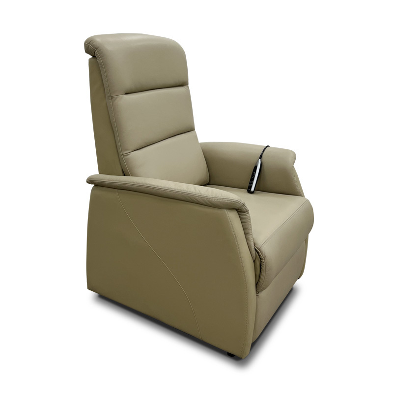 Contact surface cowhide fabric comfortable double silent motors electric assistance station sofa for the elderly, special assistance station chair for the elderly home small multi-functional remote control sofa recliner