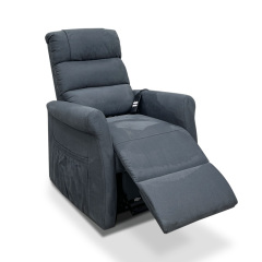 Full fabric comfortable double electric assistance station sofa for the elderly, special assistance station chair for the elderly home small multi-functional remote control sofa recliner