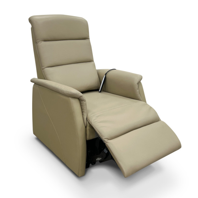 Contact surface cowhide fabric comfortable double silent motors electric assistance station sofa for the elderly, special assistance station chair for the elderly home small multi-functional remote control sofa recliner