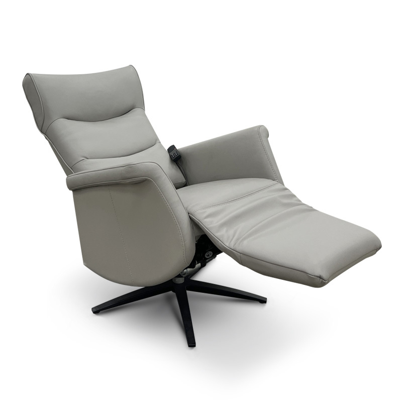 Contact surface cowhide fabric comfortable three silent motors electric assistance station sofa for the elderly, special assistance station chair for the elderly home small multi-functional remote control sofa recliner