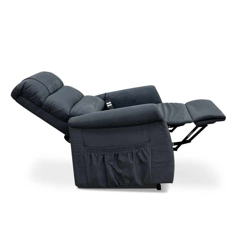 Full fabric comfortable double electric assistance station sofa for the elderly, special assistance station chair for the elderly home small multi-functional remote control sofa recliner