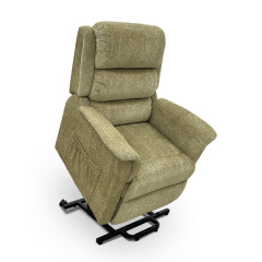 Full fabric comfortable double electric assistance station sofa for the elderly, special assistance station chair for the elderly home small multi-functional remote control sofa recliner