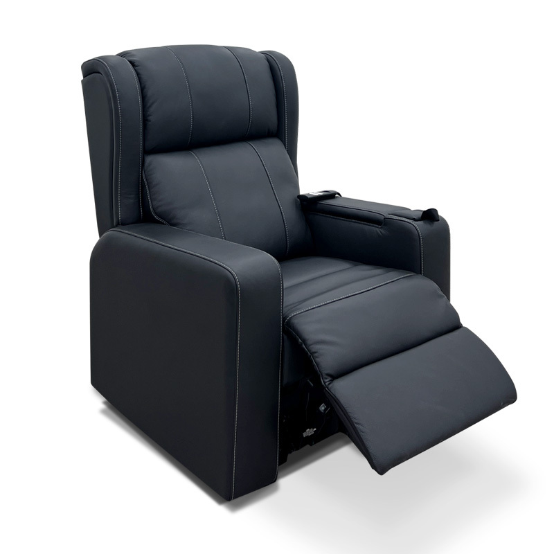 Contact surface cowhide fabric comfortable double silent motors electric assistance station sofa for the elderly, special assistance station chair for the elderly home small multi-functional remote control sofa recliner