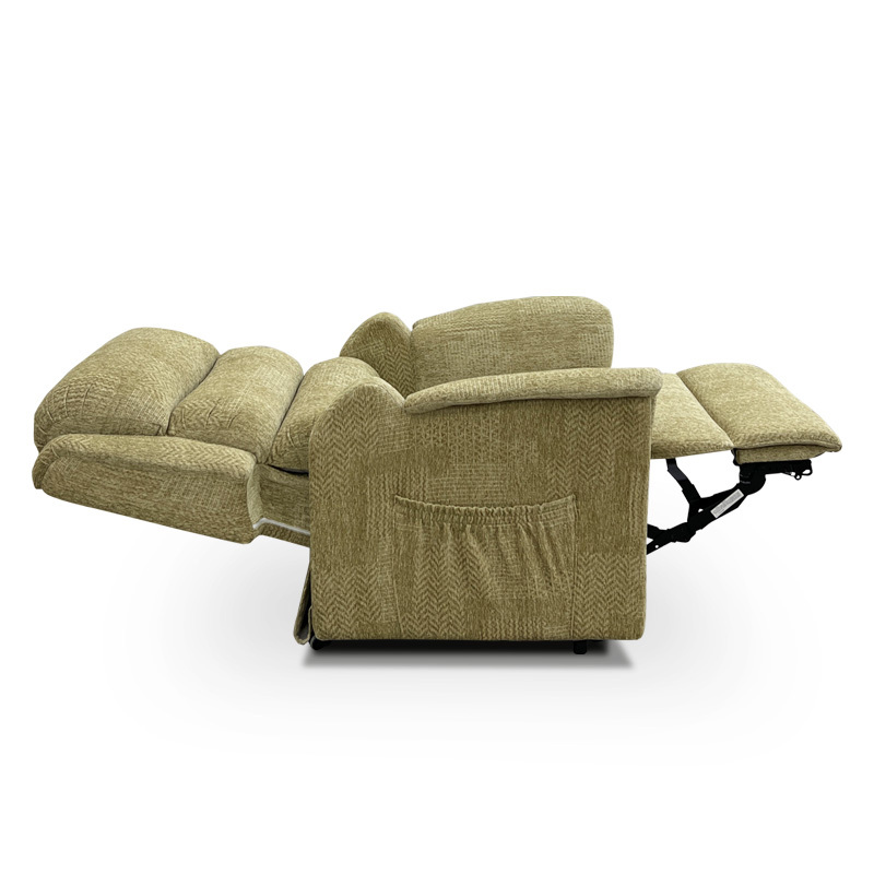Full fabric comfortable double electric assistance station sofa for the elderly, special assistance station chair for the elderly home small multi-functional remote control sofa recliner