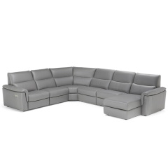 Four-seat and corner seat and chaise video room private cinema sofa luxury, all-electric stretching function