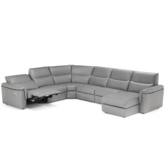 Four-seat and corner seat and chaise video room private cinema sofa luxury, all-electric stretching function