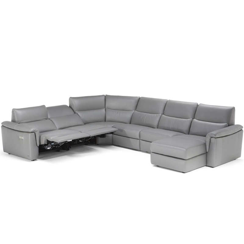 Four-seat and corner seat and chaise video room private cinema sofa luxury, all-electric stretching function