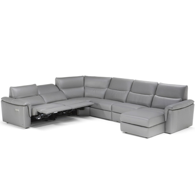 Four-seat and corner seat and chaise video room private cinema sofa luxury, all-electric stretching function