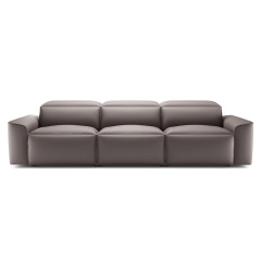 Three-seat video room private cinema sofa luxury, all-electric stretching function
